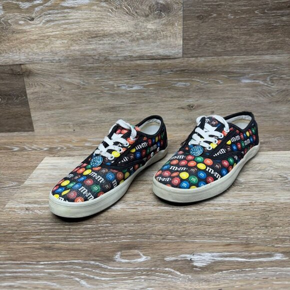 Bradford Exchange M&M's Canvas Sneaker Women's Size 6 - Picture 1 of 5